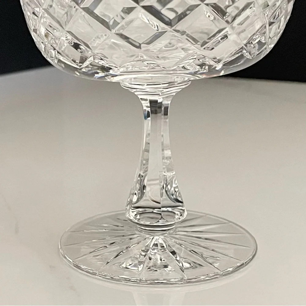 SET of 2 Crystal Dessert Coupes